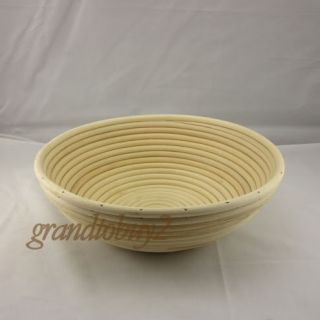 Round Brotform Banneton 25cm Dia Bread Proofing Rising Basket New Free