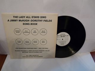  Lady All Stars Sing Jimmy McHugh Dorothy Fields Song Book LP