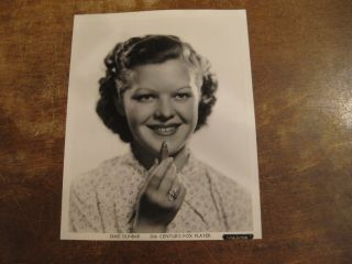 Actress Dixie Dunbar Sweet Vintage Photograph