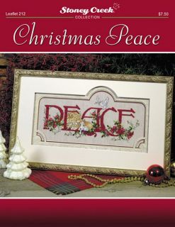 Stoney Creek Christmas Peace Cross Stitch Pattern Leaflet