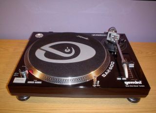   SA 600 Professional DJ Turntable with Numark CS 1 Carl Cox Cartridge