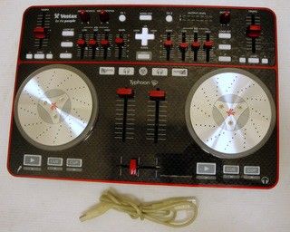 Vestax Typhoon DJ Controller Audio Interface Vitrual DJ