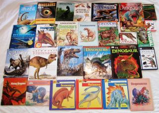 DINOSAUR books lot of 26 DK GUIDE National Geographic CLASSROOM