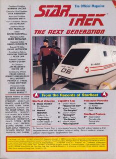 Star Trek The Next Generation 8 Diana Muldaur Starship Blueprints