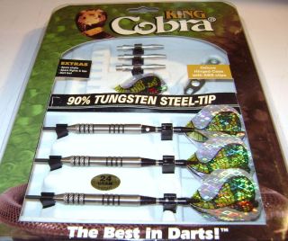 DMI Sports King Cobra 90 Tungsten Steel Tip Dart 24 Gram