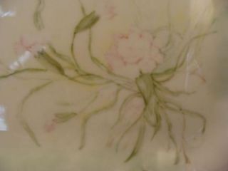 Haviland Limoges H P Carnations Vanity or Dresser Tray