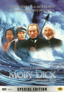 Moby Dick 1998 Gregory Peck Patrick Stewart DVD New