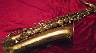 Very RARE Vintage Dick Stabile Martin Tenor Saxophone Nicest Ive Seen