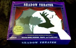  Shadow Theater Kit Cast Shadows Family Drama Book Props Box Set