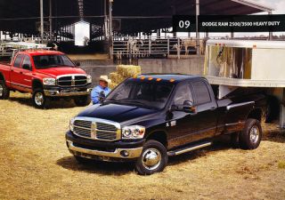 2009 Dodge RAM 2500 3500 Truck Sales Brochure Catalog