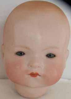 DREAM BABY HEAD FOR A COMPOSITION BODY, NO HAIRLINES, 
