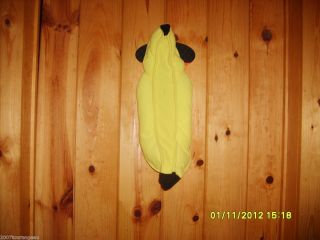 Dog Costume Banana Hoodie Small
