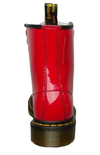 Dr Martens Womens Boots 1460 W Red Patent Lamper 11821606 Sz 10 M