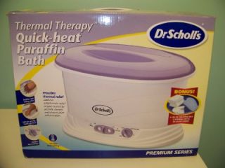 Dr Scholls Thermal Therapy Quick Heat Paraffin Bath Premium Series