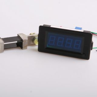 200V 200A Digital Blue LED Panel Amp Volt Meter testing voltage gauge