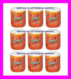 9x510g Gatorade Orange Sports Powder Drink Mix 12 Galls