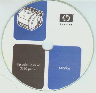 HP Hewlett Packard Color LaserJet 2550 Service Manual