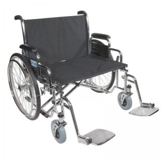 Drive Medical Sentra EC Heavy Duty Extra Wide Wheelchair 26 Seat