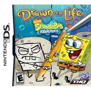 Drawn to Life Spongebob Nintendo DS DSi Lite XL