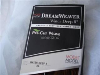 Dream Weaver Water by Model Model Deep Pre Cut Human Hair Weave/ Hair