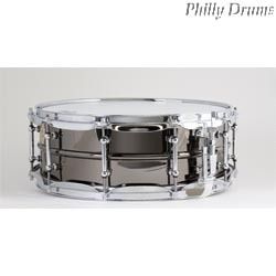 New LB416T Ludwig 5 x 14 Black Beauty Snare Drum with Tube Lugs
