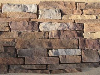 Faced Ledgestone Veneer Wall Supply Kit w 12 Molds Makes Stone