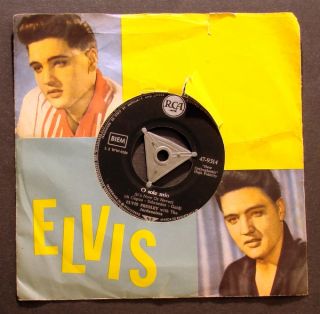 Elvis Presley O Sole Mio Its Now or Never German w PS