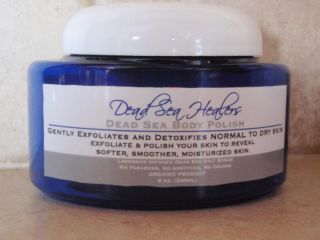 100 Dead Sea Body Polish Salt Scrub Dry Skin Foot Oil