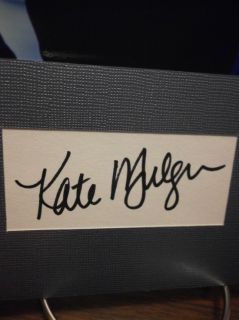 Kate Mulgrew Autograph Star Trek Display Signed Signature COA