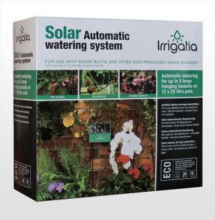   SOL K 24 solar automatic watering system 30m tube 24 drip irrigation