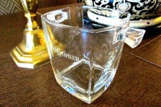 Courvoisier Crystle Ice Bucket A Great Collectible or Gift for The