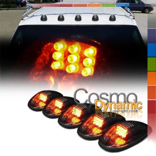  Truck ​suv Smoked Lens Roof Top Marker Running Driving Lights