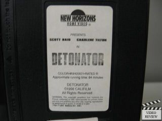 Detonator VHS Scott Baio, Charlene Tilton, Don Stroud, Rick Dean