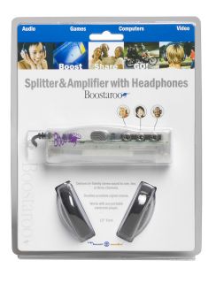 Boostaroo Amplifier Audio Splitter with Headphones