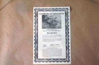 Ducks Unlimited 1999 Harold Roe 16th Annual Stamp Print