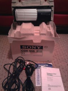 SONY CDX 656 10 DISC CD CHANGER AS NEW