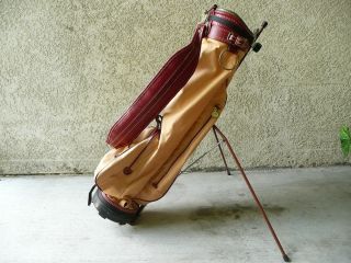 Vintage Don Martin Golf Light Shoulder Bag with Stand