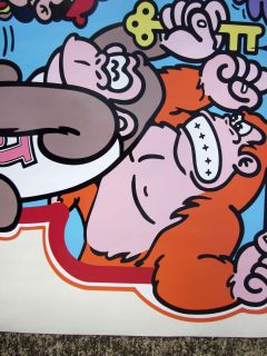 Donkey Kong Junior Jr Arcade Side Art Sideart Both Side