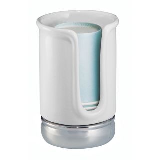York Ceramic Chrome Bathroom Accessories Soap Dish Classic Paper Cup