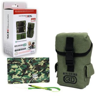  3DS Bundle Metal Gear Solid Snake Eater Accessory Set Hori