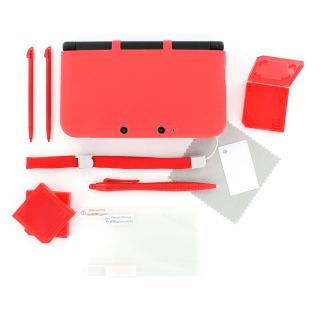  Travel Pack Kit For 3DS XL Case Screen protector stylus wrist strap