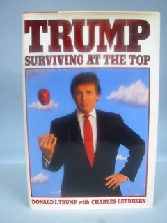 Book Trump Surviving at The Top 0394575970