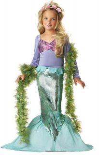 Little Mermaid Ariel Princess Sequins Child Halloween California
