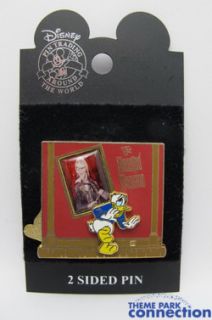 Disney Double Sided Haunted Mansion Donald, Mickey, Goofy Pin
