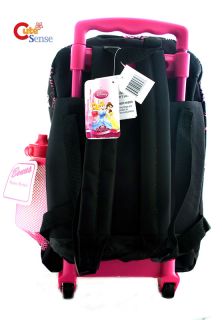 Princesses School Roller Bakcpack Rolling Bag 16Black