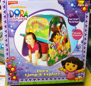   Nickelodeon Dora the Explorer Camp and N Play Pop Up Tent by Playhut