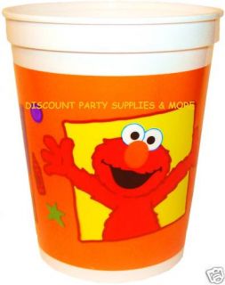 Sesame Street Elmo Souvenir Keepsake Plastic Cup