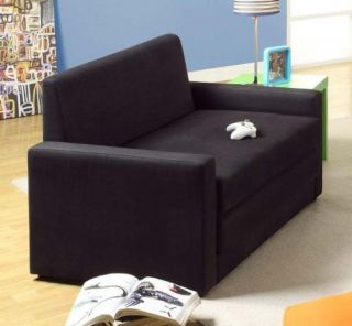 Dorel Home Products Double Sleeper Chair Black ZMC