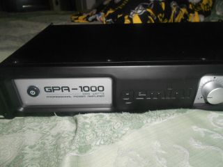  Used Gemini GPA 1000 DJ Amplifier