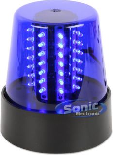 American DJ B6B LED Blue 7 Speed Police Beacon Light